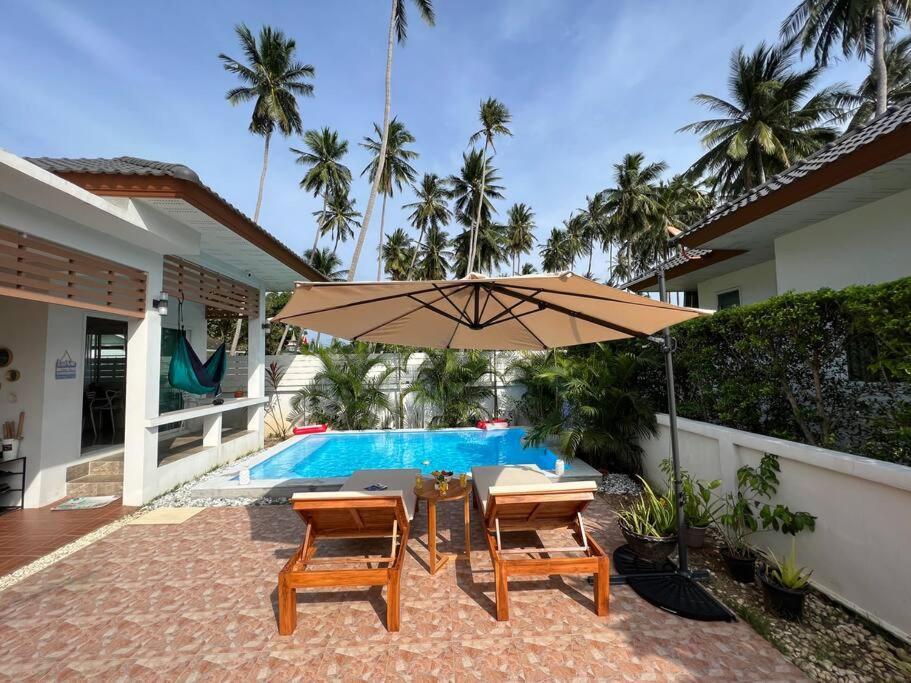 Holiday House Near Lamai With Swimming Pool. 2 Bedrooms Amphoe Koksamui Bagian luar foto