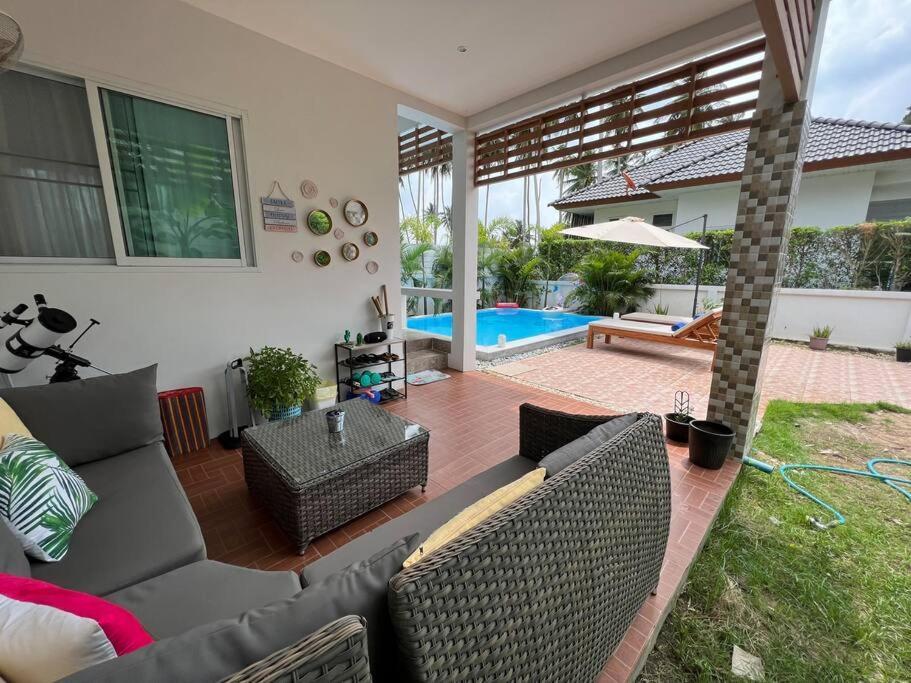 Holiday House Near Lamai With Swimming Pool. 2 Bedrooms Amphoe Koksamui Bagian luar foto