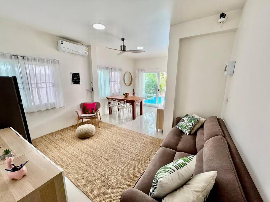 Holiday House Near Lamai With Swimming Pool. 2 Bedrooms Amphoe Koksamui Bagian luar foto